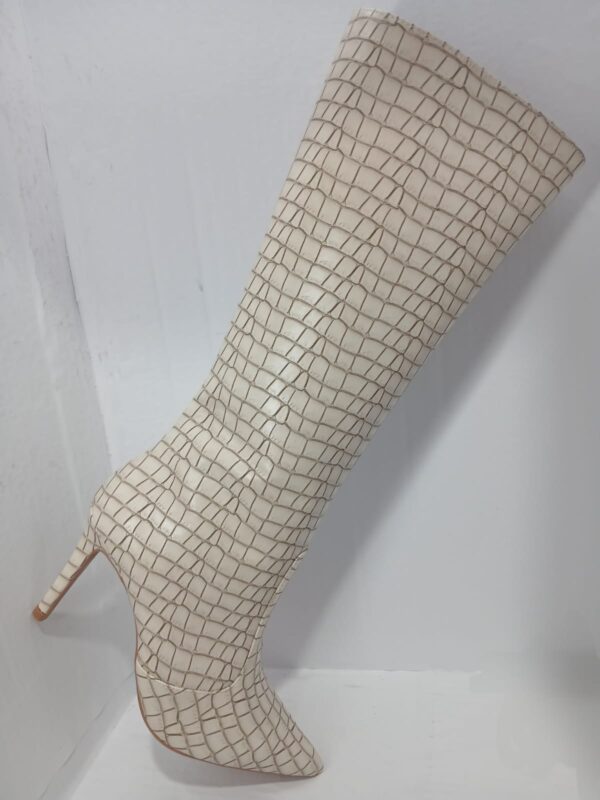 Bota Croco Cano Alto