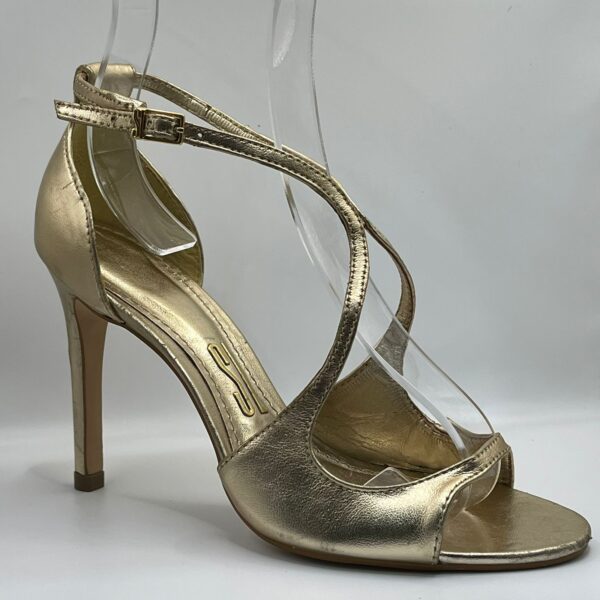 Salto Dourado Feminino Alto Fino