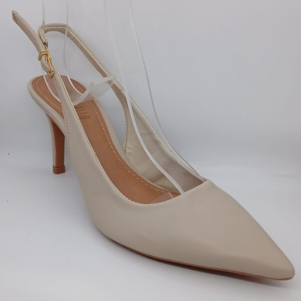 Scarpin Em Couro Slingbank Carmela - Imagem 2