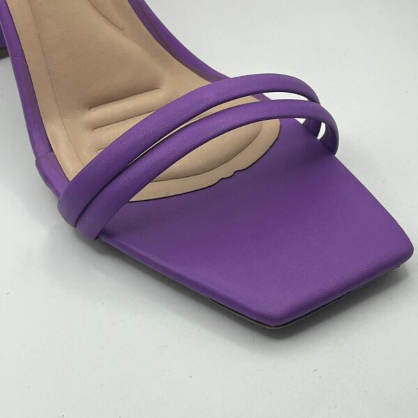 Sandalia Salto Duas Tiras - Imagem 7