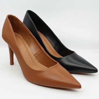 Scarpan Feminino Em Couro Salto Fino